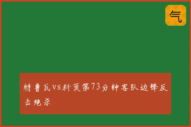 特鲁瓦vs科莫第73分钟客队边锋反击绝杀